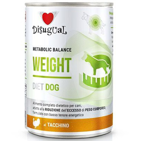 Disugual weight pavo latas para perros con sobrepeso