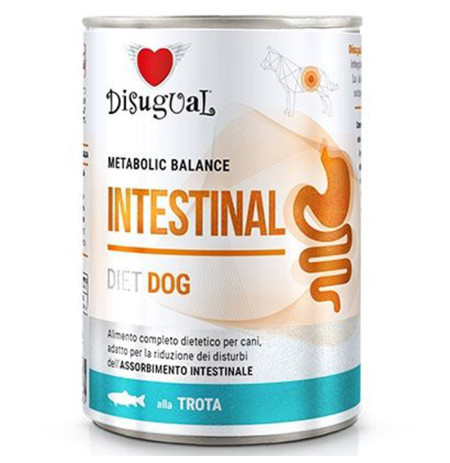 Disugual intestinal trucha latas para perros