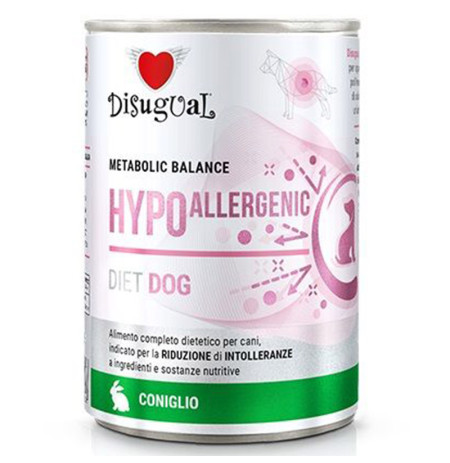 Disugual hypoallergenic conejo latas para perros