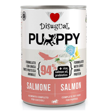 Disugual puppy salmón latas monoproteicas para cachorros