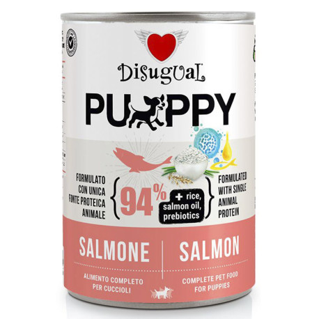 Disugual puppy salmón latas monoproteicas para cachorros