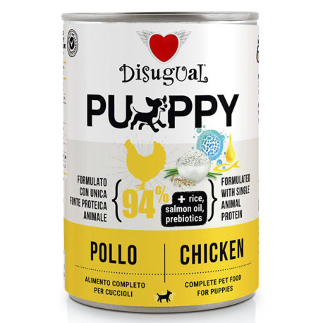 Disugual puppy pollo latas monoproteicas para cachorros