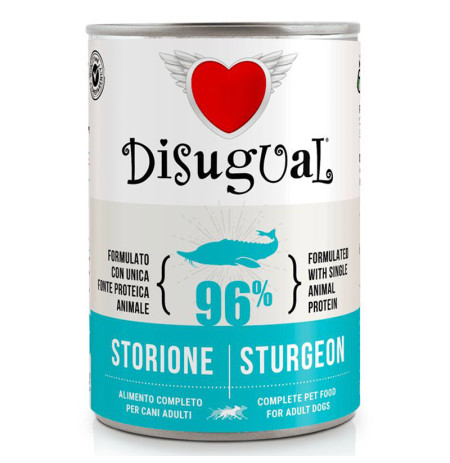 Disugual esturión latas monoproteicas para perros