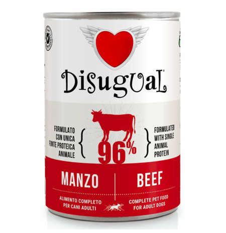 Disugual buey latas monoproteicas para perros