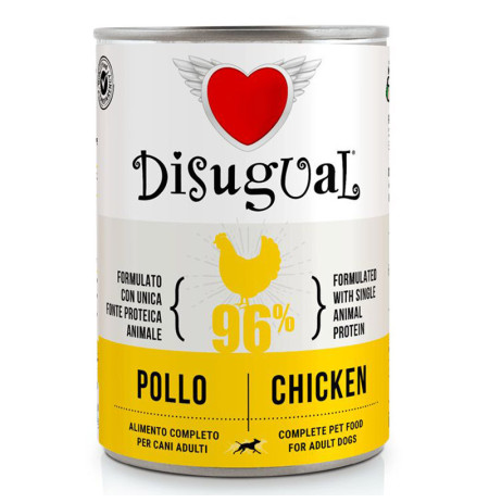 Disugual pollo latas monoproteicas para perros