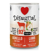 Disugual cordero y pera latas para perros