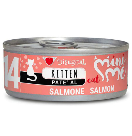 Disugual mini-me kitten salmón latas para gatitos