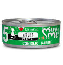 Disugual mini-me conejo latas para gatos