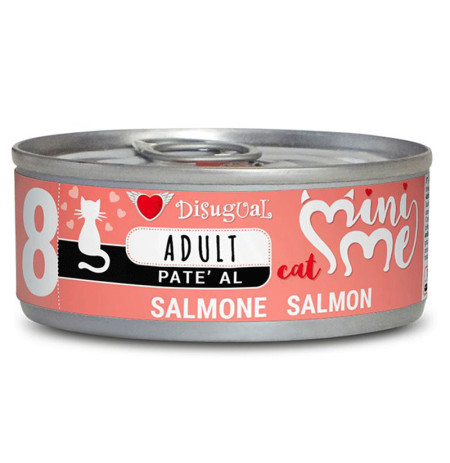 Disugual mini-me salmón latas para gatos