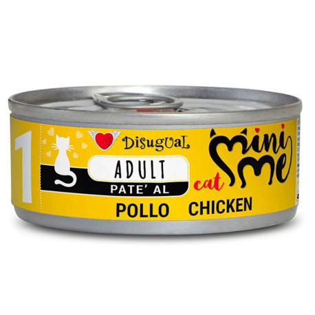 Disugual mini-me pollo latas para gatos