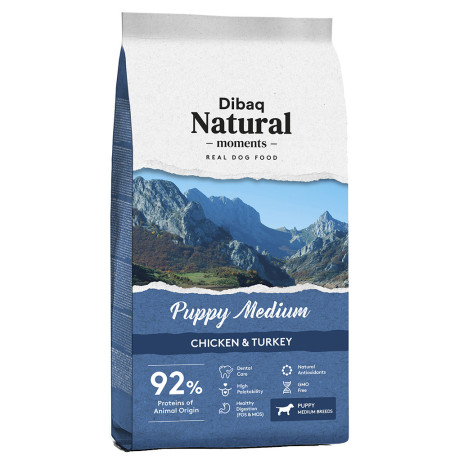 Pienso Dibaq natural moments puppy medium