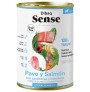 Dibaq sense latas puppy salmón y pavo grain free para cachorros