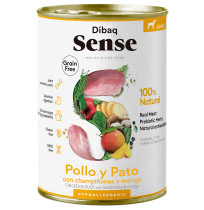 Dibaq sense latas pollo y pavo grain free para perros
