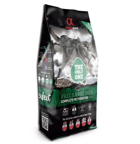 Alpha spirit seco pato (the only one) para perros de 12Kg