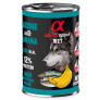 Alpha spirit latas sardina con plátano para perros 400g