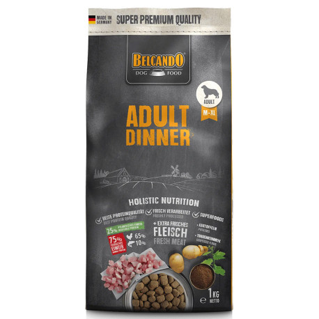 Belcando adult dinner para perros en saco pequeño de 1Kg