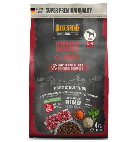 Belcando adult grain free beef (ternera) en saco mediano 4Kg