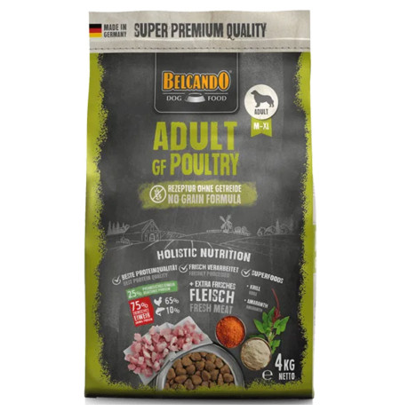 Belcando adult grain free poultry (pollo corral) en saco pequeño de 1Kg