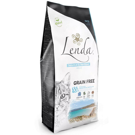 Lenda adult cat sensitive & sterilized grain free en saco de 2Kg