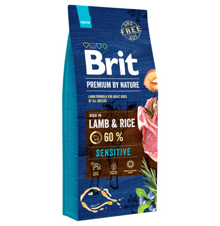 Brit premium sensitive lamb para perros