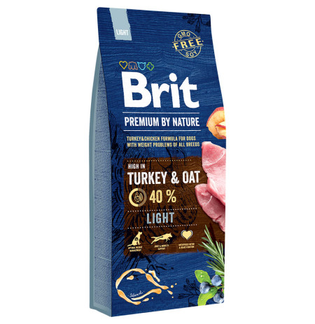 Brit premium light para perros