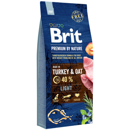 Brit premium light para perros