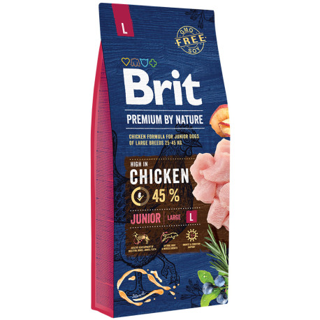 Brit premium junior l para perros grandes
