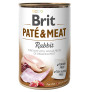 Brit latas paté & meat rabbit para perros