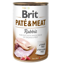 Brit latas paté & meat rabbit para perros