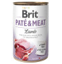 Brit latas paté & meat lamb para perros