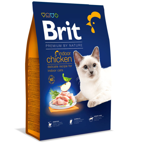 Brit premium cat indoor chicken para gatos