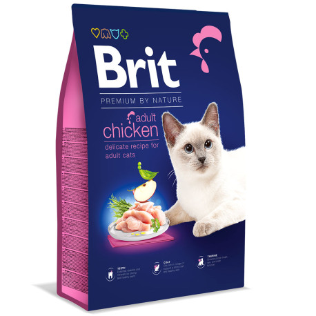 Brit premium cat adult chicken para gatos