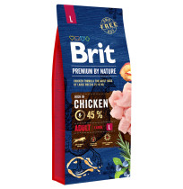Brit premium adult l para perros grandes