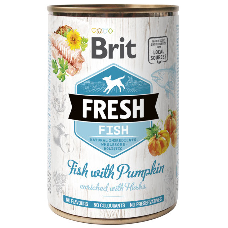 Brit fresh latas fish & pumpkin para perros