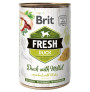 Brit fresh latas duck & millet para perros