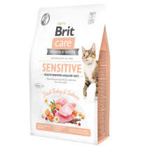 Brit care cat gf sensitive healthy digestion delicate taste para gatos