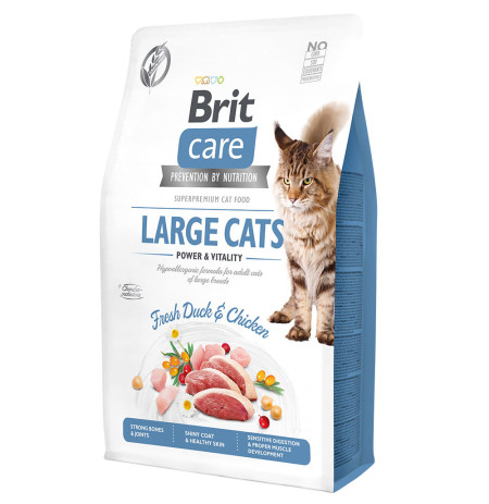 Brit care cat gf large cats power vitality para gatos