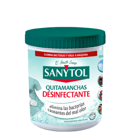 Sanytol Quitamanchas y desinfectante para Ropa y Textiles de mascotas