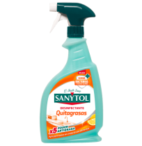 Sanytol Quitagrasas desengrasante elimina bacterias y malos olores