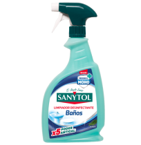 Sanytol baños limpiador desinfectante sin lejía previene moho