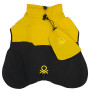 Benetton chubasquero impermeable amarillo con bolsita para perros