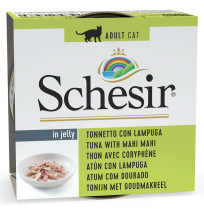 Schesir latas atún con lampuga para gatos