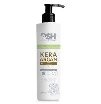 Psh kera argan acondicionador hidratante y reestructurante para perros y gatos en bote de 300ml