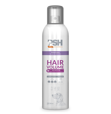 Psh hair volume spray de volumen para perros en bote de 300ml