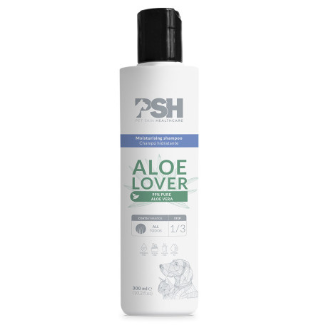 Psh aloe lover champú hidratante para perros y gatos en formato de 300ml