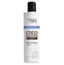 Psh coco gloss champú brillo supremo para perros y gatos en formato de 300ml