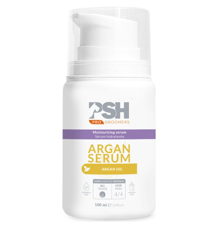Psh argan serum hidratante para perros en formato de 100ml