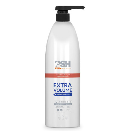 Psh extra volume champú para perros en formato bote de 1 Litro