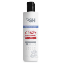 Psh crazy strawberry champú nutricion sensible para perros y gatos en formato de 300ml