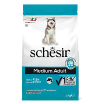 Schesir mantenimiento pescado medium para perros en saco de 3Kg